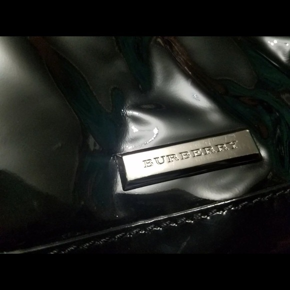 Burberry black pattern satchel - Picture 2 of 4